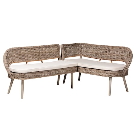 Bali & Pari 76.7" W X 32.3" L X 62.6" H 242-13542-13543-ZORO